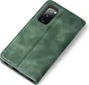 A green flip cover for a smartphone is shown on a white background. Produktbild-Vorschau