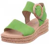 Gabor 44.550 Damen Sandalette - Riemchen Sandalen grün Produktbild-Vorschau 36