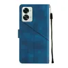 Pouzdro pro OnePlus Nord 2T 5G vyražené Flip kožené Náhled obrázku produktu 4
