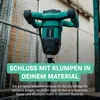 Vonroc Betonmischer inkl. Rührwerk [1400W] - Quirl Produktbild-Vorschau 6