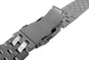 Minott Uhrenarmband | Edelstahlband massiv silberfarben Produktbild-Vorschau 5