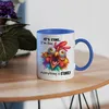 It's Fine I'm Fine Tasse Blau Lustiges Huhn Stress Humor Produktbild-Vorschau 4