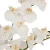Künstliche orchidee im topf "mick" keramiktopf weiß h80cm  Produktbild-Vorschau 5
