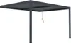 Pergola addossata in alluminio "Windsor" - Grigio antracite Anteprima dell’immagine prodotto 1