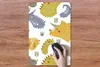 MuchoWow® Mauspad Mousepad Dinosaurier - Schnittmuster - Produktbild-Vorschau 3