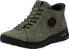 A single green Rieker boot is shown against a white background. Voir les images du produit
