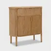 Komoda 80,5 x 82 x 46 cm, borovice, MDF, kov, hnědá Náhled obrázku produktu 12