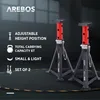 AREBOS 3T manévrovací zdvihák plochý + 2 stojany na zdvihák Náhľad obrázku produktu 4