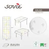 Sovie HORECA Tischläufer Cookie in Grau aus Linclass® Produktbild-Vorschau 3