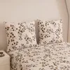 Pościel  160x200 + 2 poszewki na poduszkę 70x80 Kwiaty Podgląd zdjęcia produktu 7