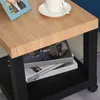 HOMCOM Beistelltisch für Sofa, Couchtisch für Wohnzimmer Produktbild-Vorschau 4