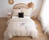 Bettwäsche-Set 220x200 cm Baumwollsatin mit Rüsche, Produktbild-Vorschau 5