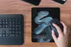 MuchoWow® Mauspad Mousepad Blaue Schlange 19x23 cm - Produktbild-Vorschau 4