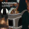 CADOCA® Haustierrucksack bis 20 kg verstellbare Gurte Produktbild-Vorschau 6