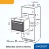 Exquisit Einbaubackofen EBE 555-1.2 U | Produktbild-Vorschau 6