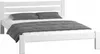Einzelbett Holzbett aus Massivholz Kiefer, mit stabiler Produktbild-Vorschau 1