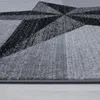 Kurzflor Teppich Wohnzimmer Grau 140x200 Rechteck Produktbild-Vorschau 4