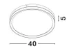 Nova Luce Deckenleuchte CANTRIA Produktbild-Vorschau 4
