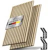 TRESKO® 2 Stück Akustikpaneele Holz 120×60 cm inkl. 4x Vista previa de la imagen del producto 1