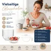 6 Müslischalen Bowl Set Dessertschalen Nachtisch Schüsseln Produktbild-Vorschau 4