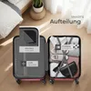tectake® Hartschalenkoffer-Set 4-teilig, aus robustem Produktbild-Vorschau 7