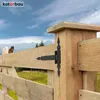 KOTARBAU® 2 pezzi cerniere a T nere L: 250 mm cerniere a Anteprima dell’immagine prodotto 2