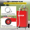 VEVOR Carrello per carburante da 30 galloni, deposito di Anteprima dell’immagine prodotto 6