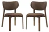 CALICOSY - Lot de 2 Chaises en tissu et piedsReproduction Voir les images du produit 1
