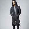 Urban Classics - Cardigan OPEN EDGE LONG charcoal - M Náhľad obrázku produktu 6