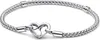 PANDORA Damenarmband mit Infinity-Herzverschluss aus 925er Produktbild-Vorschau 4