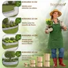 Floranica Bordure de pelouse 40 x 100 cm Gris clair Bordure Voir les images du produit 2