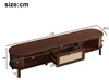 STILVORA TV-kast met rieten lades, TV-dressoir met 2 houten Productafbeelding-voorbeeld 7