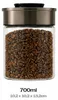 BURI Vorratsglas Vakuumglas 6er Set 700ml | Vorratsdosen Produktbild-Vorschau 3
