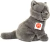 Teddy Hermann 91825 Chat Kartäuserkatze assis 20cm Voir les images du produit 2