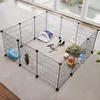 Ohrádka pre morčatá a králiky SONGMICS, čierna, 143×73×46 Náhľad obrázku produktu 5
