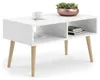Robuster Couchtisch SANDI, Moderner Wohnzimmertisch mit Produktbild-Vorschau 1