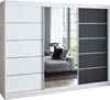Schwebetürenschrank 200 cm, 3-türig, mit Spiegel & 4 Produktbild-Vorschau 2