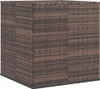 vidaXL Garten-Kissenbox PE Rattan 100x97,5x104 cm Braun Produktbild-Vorschau 5
