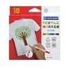 A box of Centropen textile markers with a t-shirt decorated with a tree design. Anteprima dell’immagine prodotto