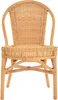 KRINES HOME Rattanstuhl Klassik Farbe Honig Esszimmerstuhl Produktbild-Vorschau 3