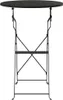 vidaXL Bistrotisch Anthrazit Ø 50 x 71 cm Produktbild-Vorschau 4