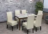 Esszimmerstuhl Latina, Küchenstuhl Stuhl, Leder  creme, Produktbild-Vorschau 10