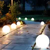 3er Set LED Solarkugel weiß, Erdspieß, DxH 10x38 cm Produktbild-Vorschau 7