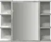 vidaXL Armadio a specchio per bagno grigio cemento Anteprima dell’immagine prodotto 4