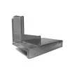 A translucent gray plastic replacement part for a food slicer. Produktbild-Vorschau