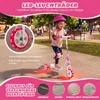 COSTWAY: Triciclo per bambini con ruote a LED, monopattino Anteprima dell’immagine prodotto 6
