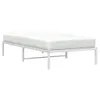 vidaXL Rama łóżka metalowa biała 107x203 cm Podgląd zdjęcia produktu 3