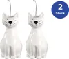 WENKO Lot de 2 chats Humidificateur d'air Pièce Diffuseur Voir les images du produit 2