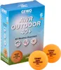 GEWO Tischtennisbälle Outdoor 40+, 6er Set, wasserabweisend Produktbild-Vorschau 1