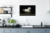 MuchoWow® Poster Pferd - Sand - Weiß 60x40 cm - Produktbild-Vorschau 3